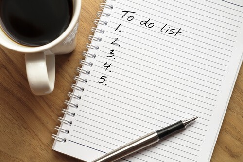 Create a ‘to do’ List